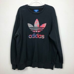 Adidas Pullover Crewneck Logo Sweatshirt Size 2XL